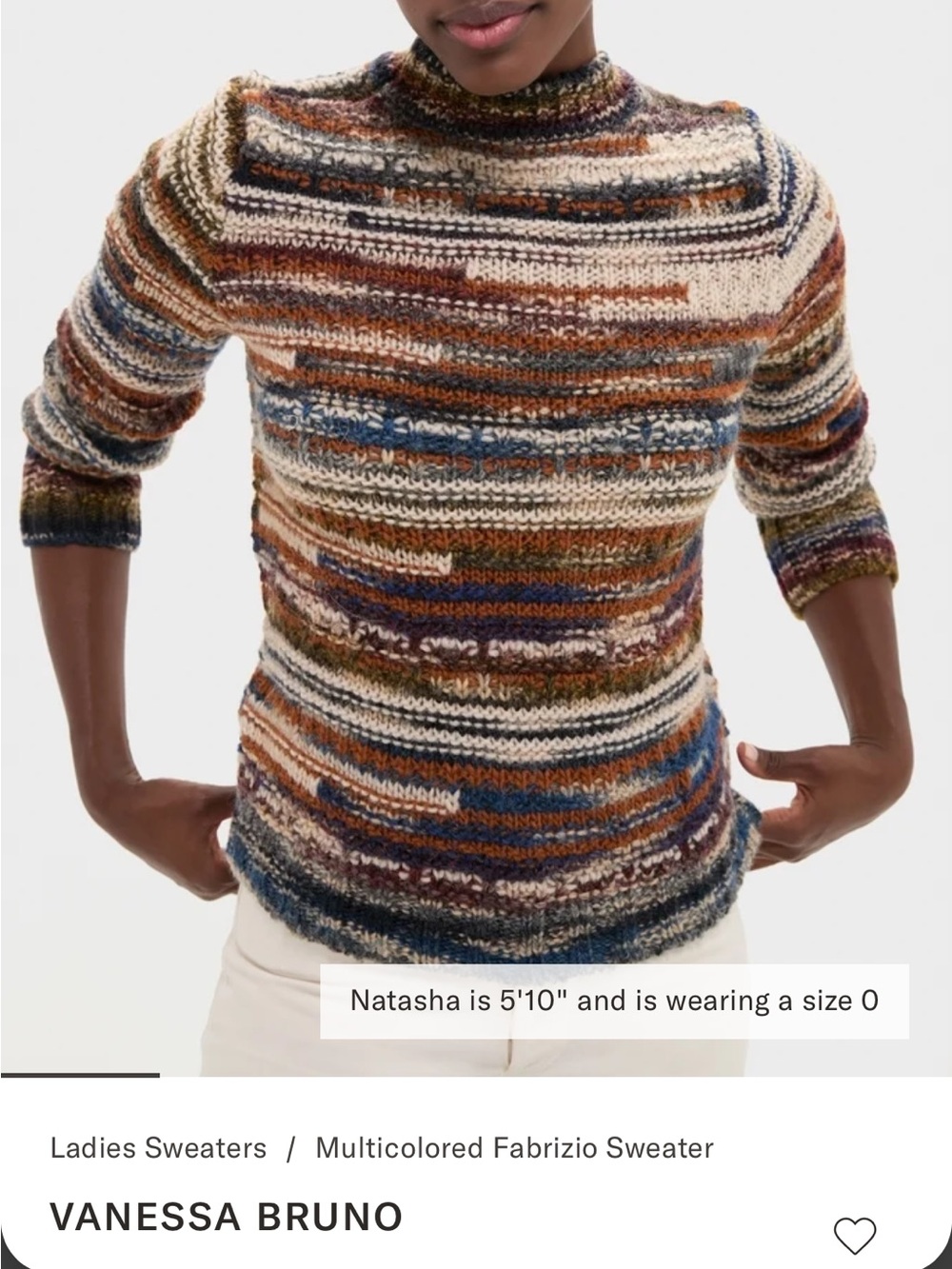 Vanessa Bruno - Striped Crewneck Sweater - Women